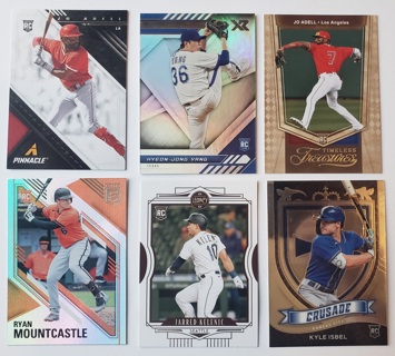 2021 Panini Chronicles 6 different Rookie Cards - All Listed