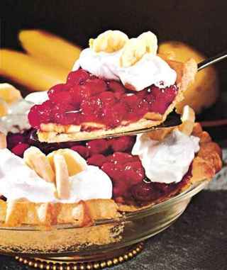 LEMMON FRUIT PIE RECIPE CARD