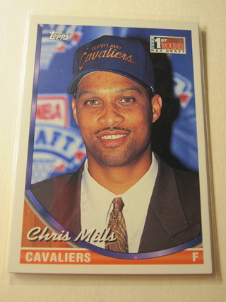 1993 Topps Basketball Card #148: Chris Mills - 1st Round Draft Pick Rookie