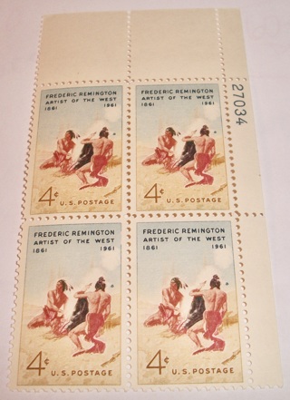 Scott #1187 The Smoke Signal,  4 Useable US Postage 4¢ Stamps