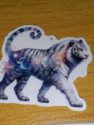 Cool new one small self adhesive vinyl lap top sticker no refunds regular mail very nice quality