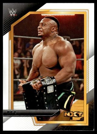 2022 Panini WWE NXT Wrestling Card Big E #109