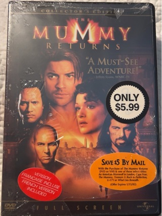 The Mummy Returns (NEW )