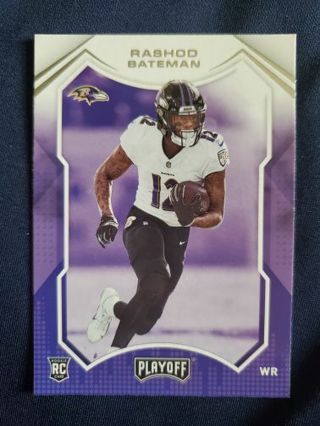 2021 Panini Playoff Rookie Rashod Bateman