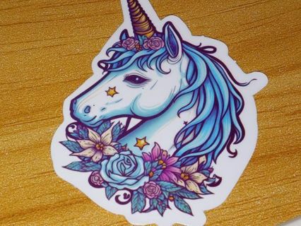 Unicorn 1⃣ Cute nice vinyl sticker no refunds regular mail only Very nice quality!