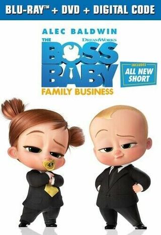 THE BABY BOSS FAMILY BUSINESS (Blu-ray DVD Only with Slipcover, 2021) NEW