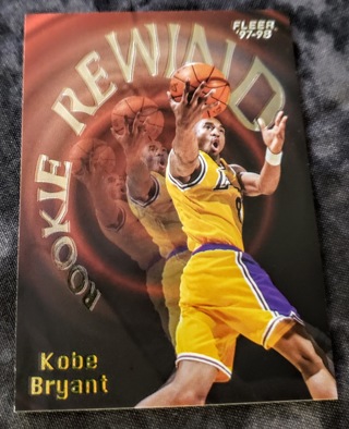 1997 Fleer Rookie Rewind Kobe Bryant Insert Card #3