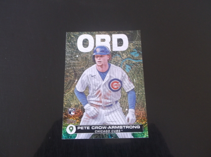 2024 Series 2 City to City    Pete Crow-Armstrong   rookie  insert card  #  ctc - 19   Chicago Cubs