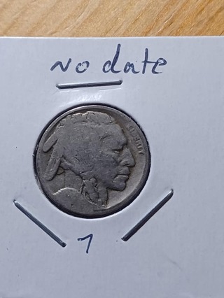 Buffalo Nickel No Date Present! 7.6