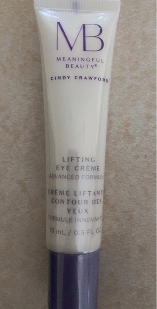 Eye lifting cream by Cindy Crawford 