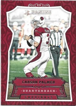 2016 PANINI CARSON PALMER CARD