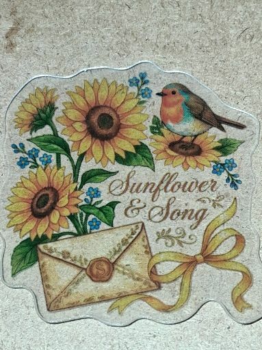 Free: Beautiful one nice clear vinyl sticker no refunds regular mail only Very nice quality!