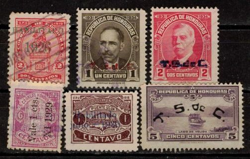 Honduras Overprints