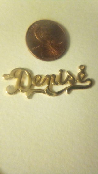 Name plate/ pendant 