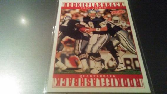 1999 UPPER DECK VICTORY ROOKIE FLASHBACK TROY AIKMAN DALLAS COWBOYS FOOTBALL CARD# 369