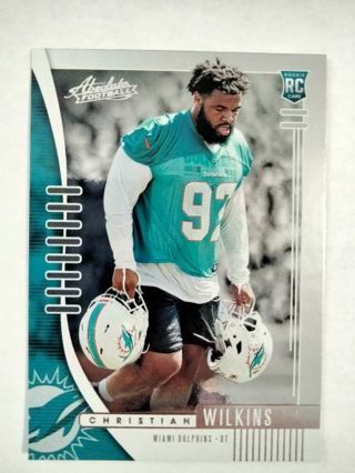 2019 Christian Wilkins rookie