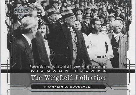 2005 Upper Deck Wingfield Collection #14 Franklin D. Roosevelt