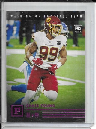 Chase Young 2020 Chronicles Panini Pink #PA35