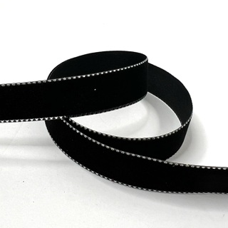 Black Velvet 1.25” Wide Ribbon 