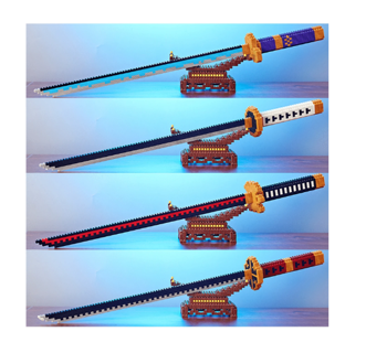 Weapon Sword Anime Blade Building Block Gift Toy Radom Sword