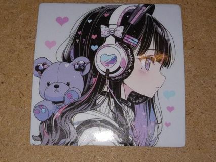 Anime one new vinyl sticker no refunds regular mail only Very nice