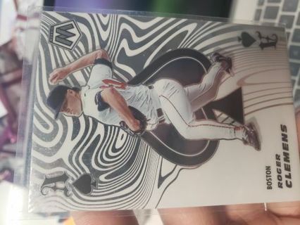 2021 Prizm Mosaic Baseball card lot ACE's Roger Clemens