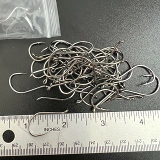 Attention Anglers! 50 Pack Brand New, Razor-Sharp Size #1 Bait Hooks (Ouch!)