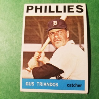 1964 - TOPPS BASEBALL CARD NO. 83 - GUS TRIANDOS - PHILLIES