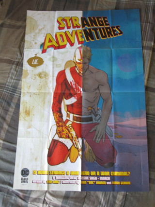Huge 24"x36" Comic Shop promo Poster: DC - Strange Adventures
