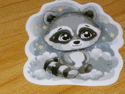 Adorable new one nice vinyl lap top sticker no refunds regular mail very nice quality