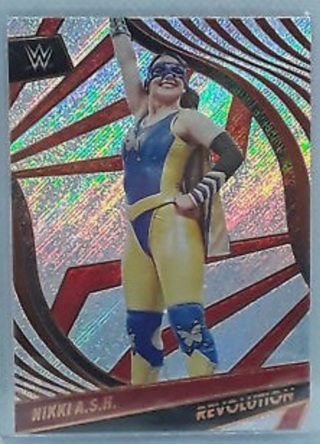 2022 WWE Revolution - Nikki A.S.H. Holofoil Card #80 NM