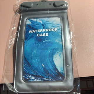 Gray waterproof phone case