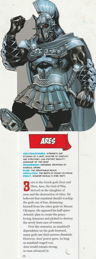 Fandex, DC Comics Card: Very Unusual Shape: ARES