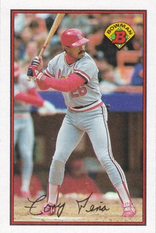 Tony Pena 1989 Bowman St. Louis Cardinals