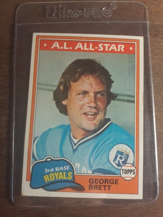 1981 Topps George Brett ~ All Star