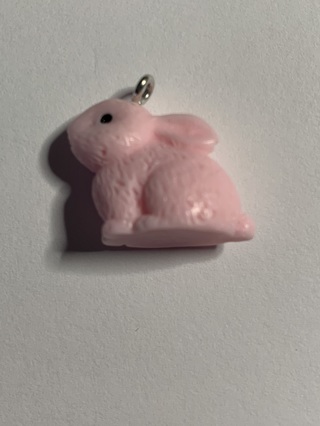 ☺MINI BUNNY CHARMS~#4~PINK~FREE SHIPPING☺