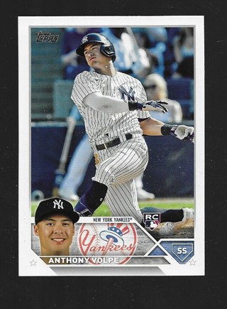 2023 TOPPS ANTHONY VOLPE ROOKIE #460