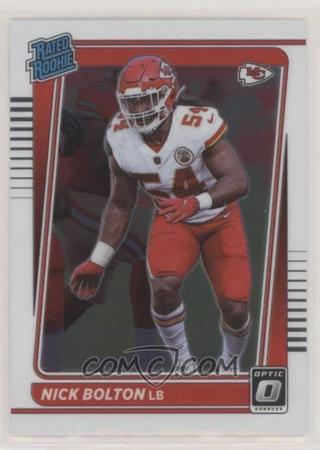 2021 Panini Donruss Optic - #275 - Rated Rookie - Nick Bolton