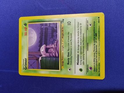 Pokemon Fossil Set Grimer 48/62 #1