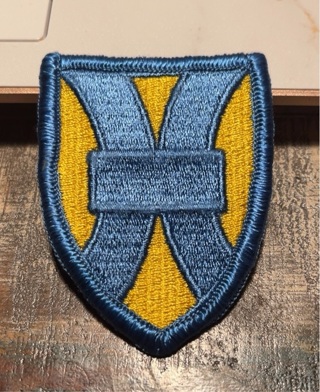 US Army 21st Support Command Patch 