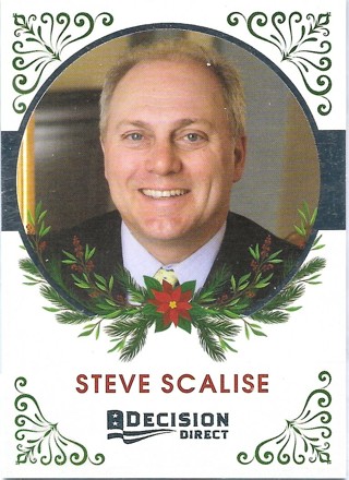  2020 Decision Direct Holiday Edition #25 Steve Scalise