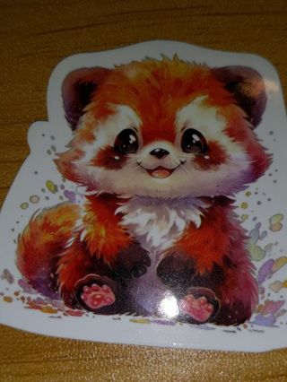 Kawaii new one big vinyl lap top sticker no refunds regular mail very nice quality