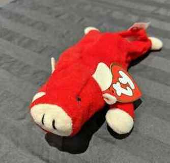 NEW WITH TY TAG=SNORT BEANIE BABY=6"