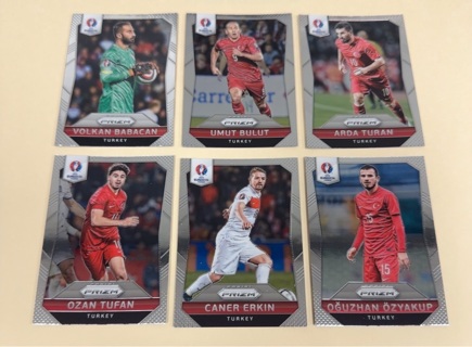 2016 Panini Prizm euro soccer lot