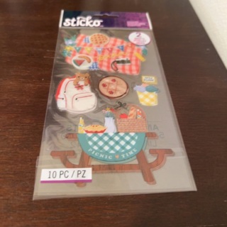 Sticko picnic stickers