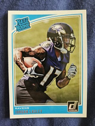 2018 Donruss Rated Rookie Jordan Lasley