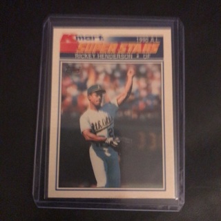 1990 Kmart Rickey Henderson #23