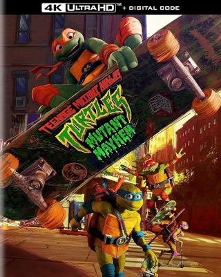 Teenage Mutant Ninja Turtles: Mutant Mayhem (Digital 4K UHD Download Code Only) *Seth Rogen*