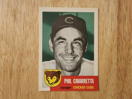 Baseball Archives #295 Phil Cavarretta