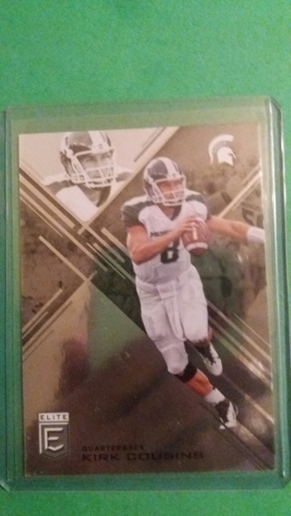 kitk cousins football card free shipping